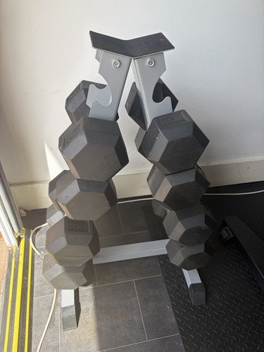 Hex dumbbells pairs kg - dumbbells,