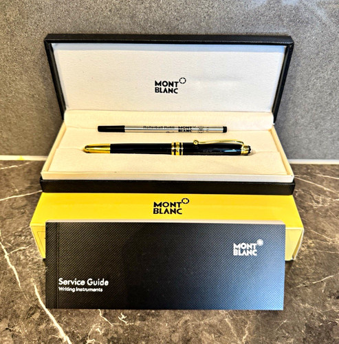 Golden mont blanc ballpoint - mont,