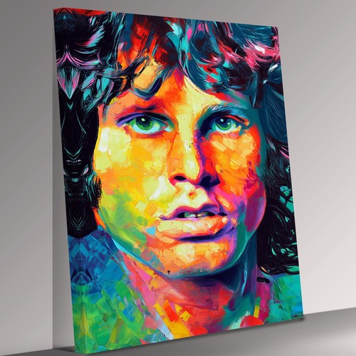 Jim morrison icon abstract - icon,