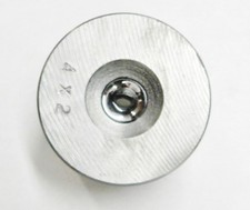 Tungsten Carbide Oval Die 4 x 2mm Wire and Tube Drawing DrawPlate 4x2  A-1 ITALY