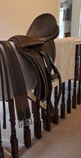 Fylde brown suede - , saddle