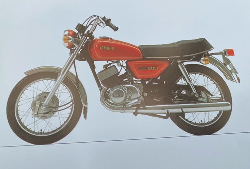 Yamaha rs200 nos brochure - yamaha,