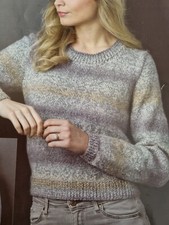 Knitting Pattern Lady's DK Jumper/Sweater  & Cardigan 28 - 46" (378)