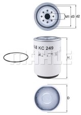 Fuel Filter fits: VOLVO FH12