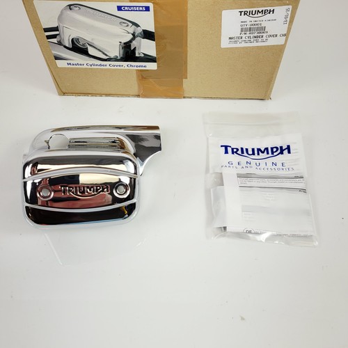 Triumph chrome master cylinder - triumph,