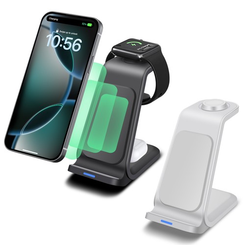 3in1 15w wireless - wireless, dock