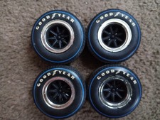 1:18 MINICHAMPS FORD ESCORT AVO MK1 BROADSPEED WHEELS & TYRES SET