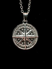 Compass Necklace Pendant -