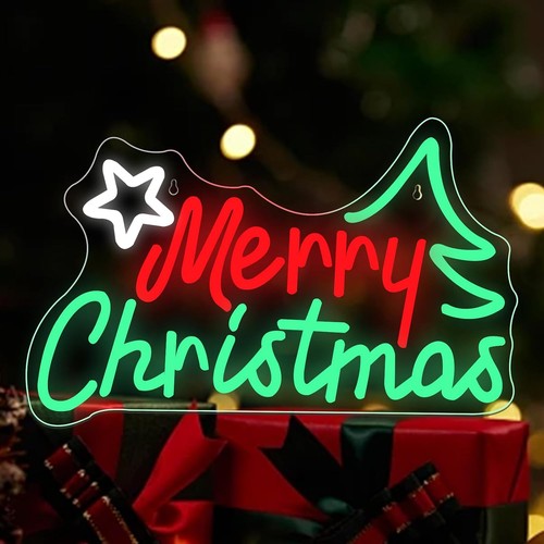 Dakabuka merry christmas neon - merry,