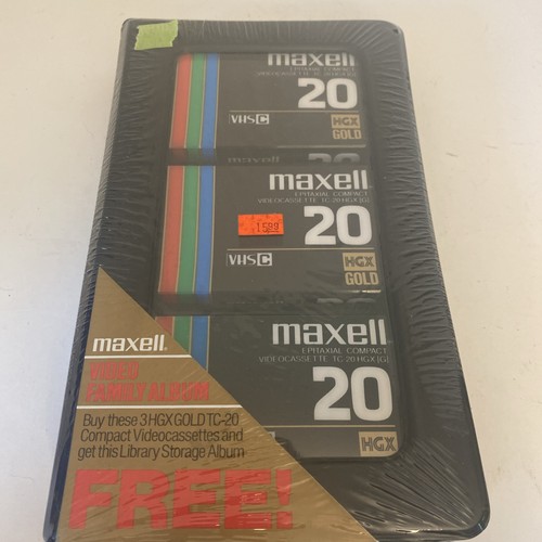 Lot sealed maxell - maxell, hgx-gold