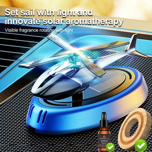 Solar rotating helicopter car - helicopter,
