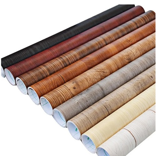 Wood effect vinyl wrap self - vinyl,