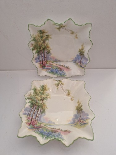 Aynsley bluebell time dishes - aynsley,