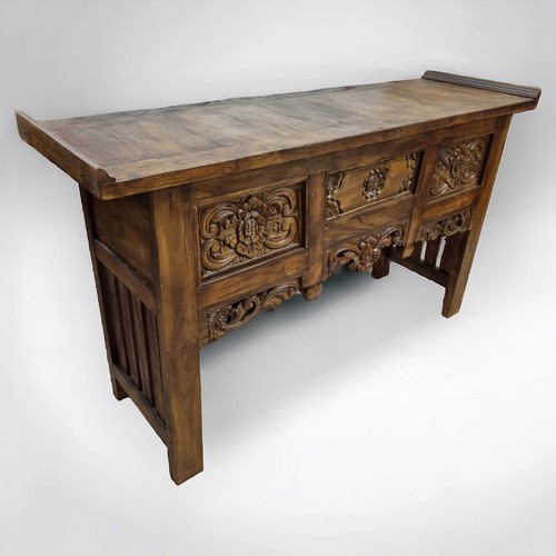 Teak sideboard solid - teak, wood