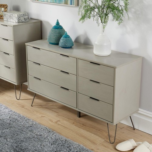 Solid pine chest drawers - solid,