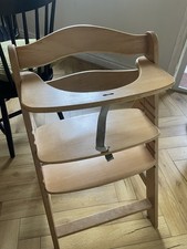 Hacuk Wooden Baby Highchair