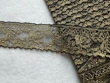 BLACK AND ANTIQUE GOLD FLAT