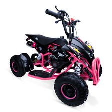 50cc Petrol Kids Pink Mini Quad Bike 2 Stroke Petrol Quad ATV Off Road
