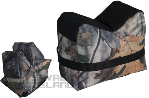 Front rear rifle air gun - front,