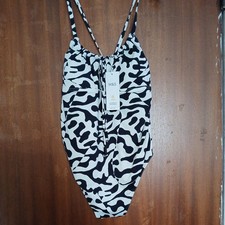 M&S black mix Maternity Swimsuit  Marks & Spencer size 12 bnwt