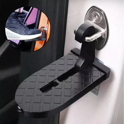 Car hook step - car, foot