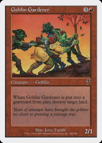 Mtg goblin gardener - goblin,