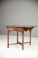 Georgian Mahogany Pembroke Occasional Table Chippendale