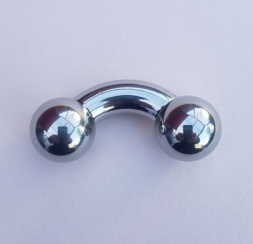 Heavy gauge curved barbell - gauge,