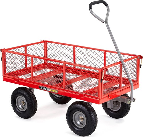 Gorilla carts steel utility - gorilla,