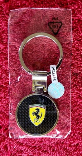 Ferrari keyring carbon - ferrari,