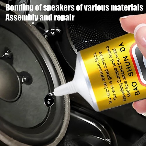 Speaker repair glue black - glue,