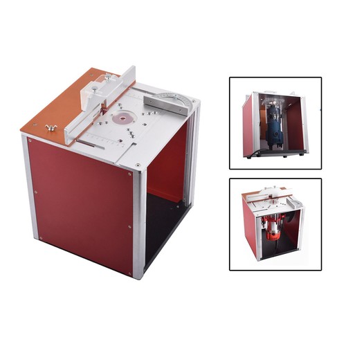 Aluminium router table insert - aluminium,