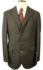 Vintage Grey Pinstripe Magee