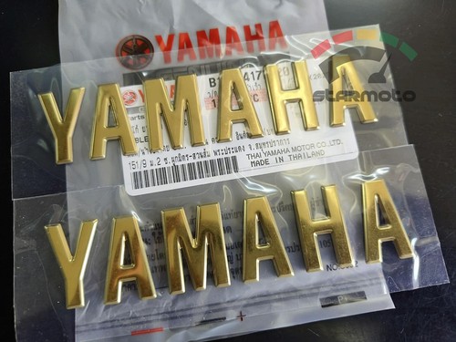 2pc emblem for yamaha gold - emblem,