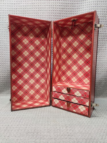 Vintage red metal doll - vintage,