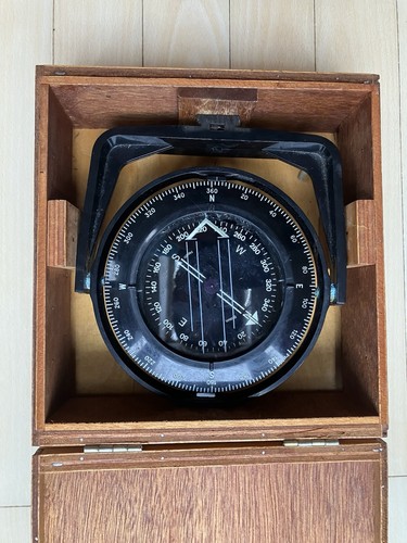 Floating compass wooden - wooden, box