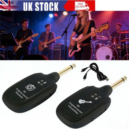 Wireless guitar system - a8, w/