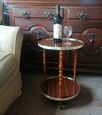 Vintage Mid Century Two Tiered