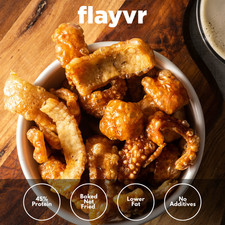 500g / 1KG Slow Cooked Pork Scratchings | Baked Not Fried | Low salt 45g protein