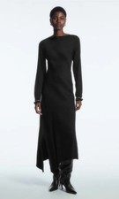 COS Asymmetric Black Twill