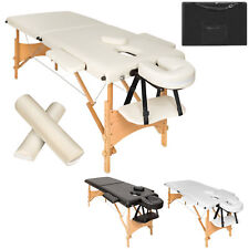 Massage table set treatments