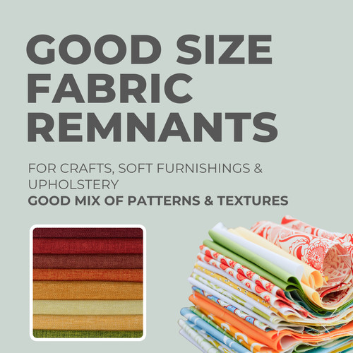 Generous fabric scraps - 1.8,