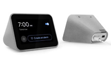 Lenovo Smart Clock 4' Touch Screen Grey Google Assistant