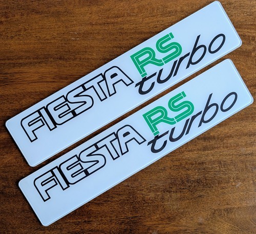 Pair ford fiesta turbo - pair, of