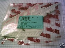 Malaguti F 10 Jet Line Black Green STICKER Sticker F10 Genuine