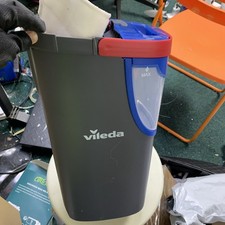 Vileda H2PrO Flat Mop & Bucket Microfibre Mop Adjustable Floor Cleaning New