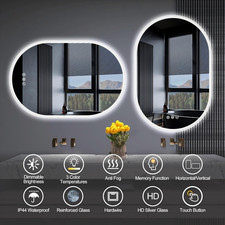 Bathroom LED Mirror With