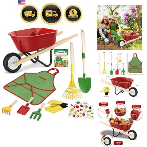 Kids gardening wheelbarrow - gardening,