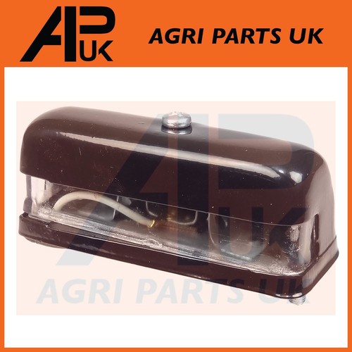 Metal number plate light - metal,