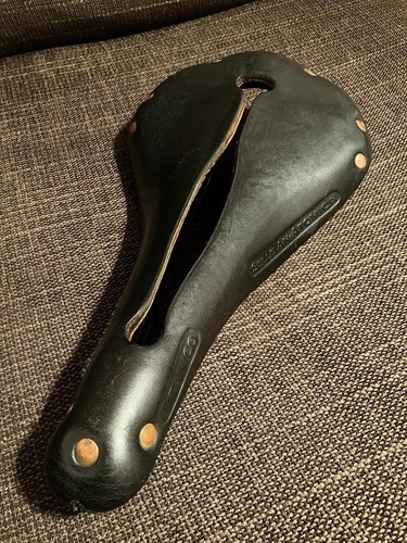 Selle anatomica black leather - selle,